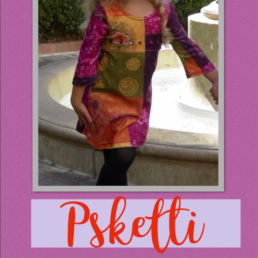 Psketti liittle girls dress 2T